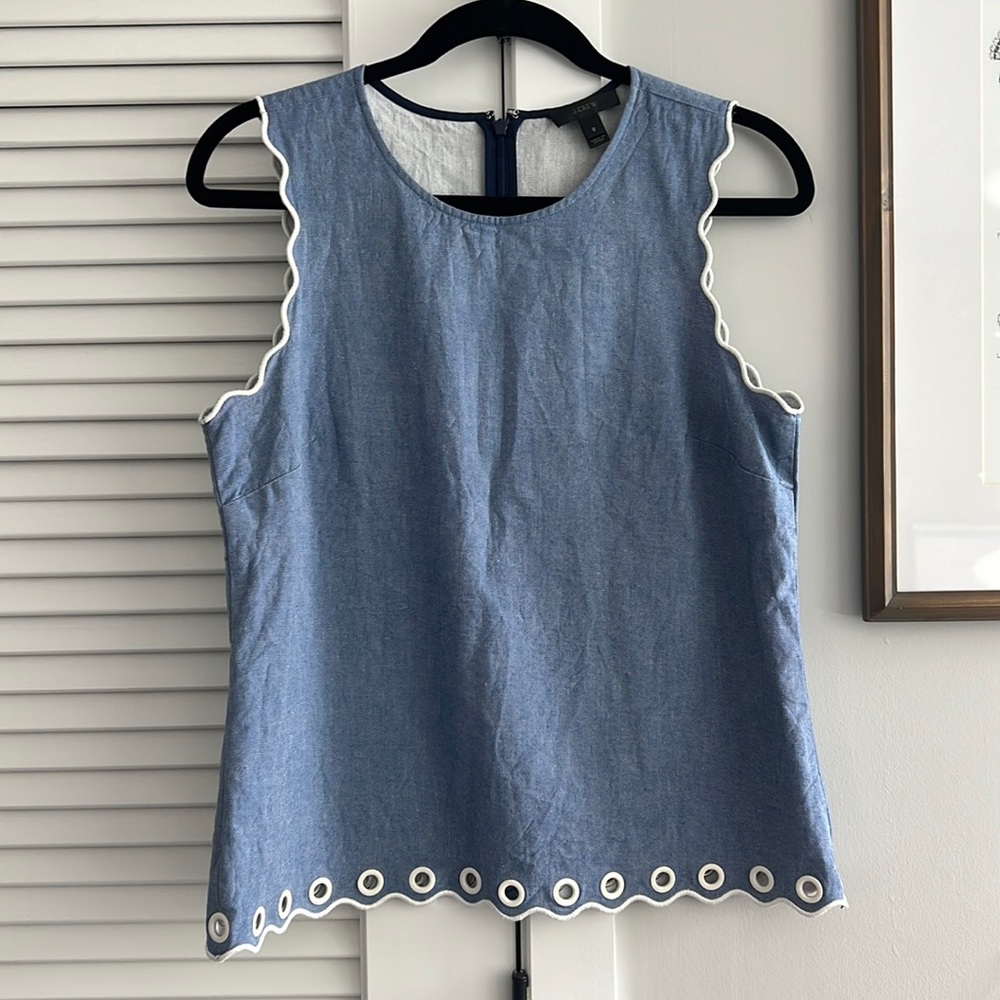 Jcrew chambray Tank